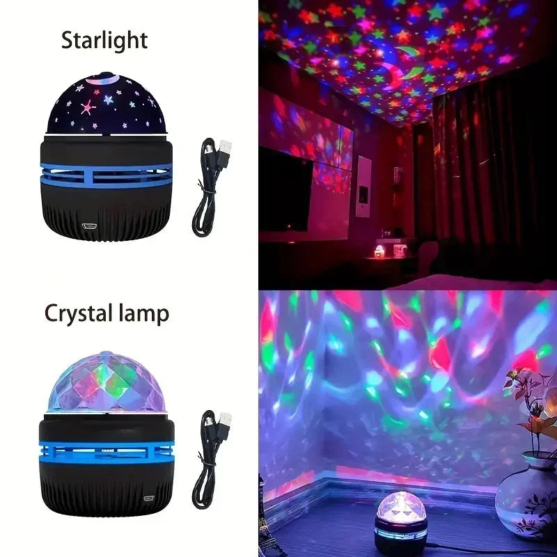 Projetor LED Oceano e Estrelas