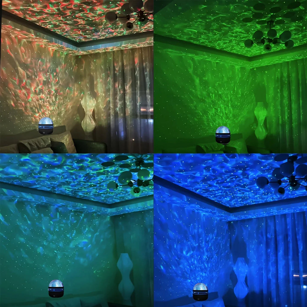 Projetor LED Oceano e Estrelas